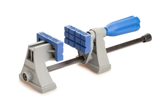 dremel vise clamp path isolated on white