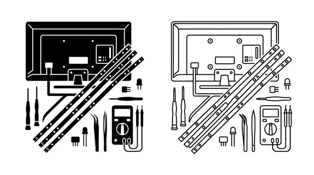circuit board alphabet
