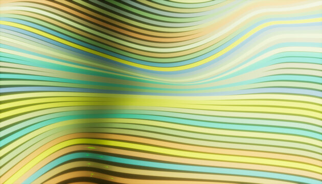 Abstract wavy pastel lines background with soft gradient