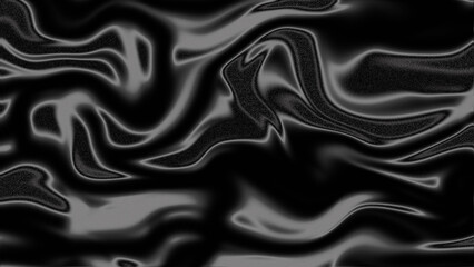 Fototapeta premium Abstract Black and Silver Liquid Marble Fluid Texture Background