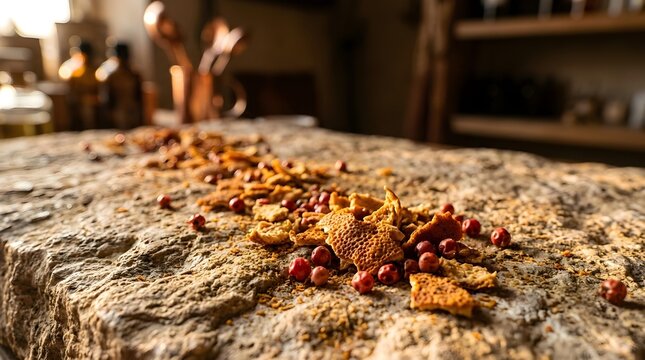 orange zest and peppercorns scat concept background layout marketing marketing marketing style