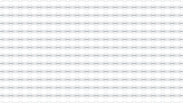 Abstract horizontal lines pattern with a simple repeating wave texture in black and grey