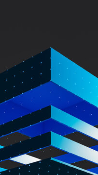 Layered data architecture technology in structured design