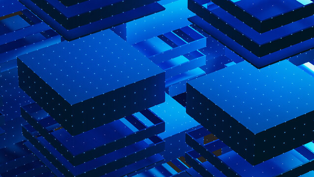 Layered data architecture technology in structured design