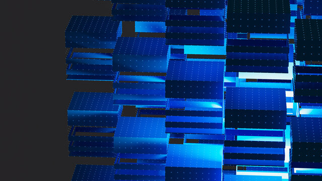 Layered data architecture technology in structured design