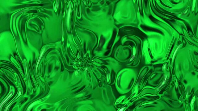 Abstract fluid liquid metal background animation. Chromatic metal textile levitating waving cloth. abstract texture of swirling liquid chrome metal 4k