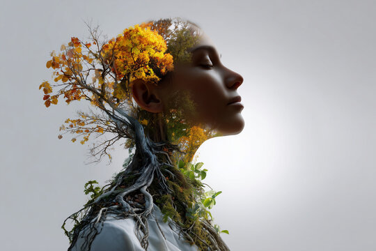 Nature and Human Mind Fusion