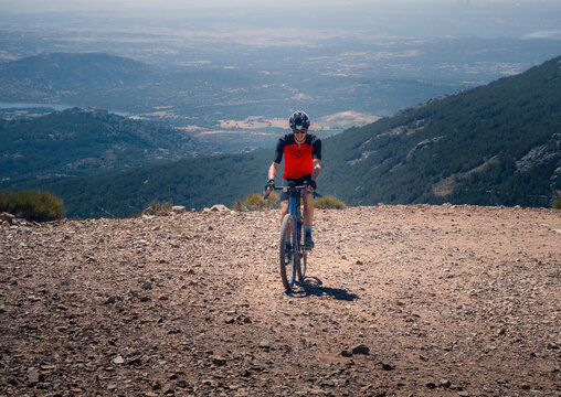 Gravel biking adventure in Sierra de Guadarrama