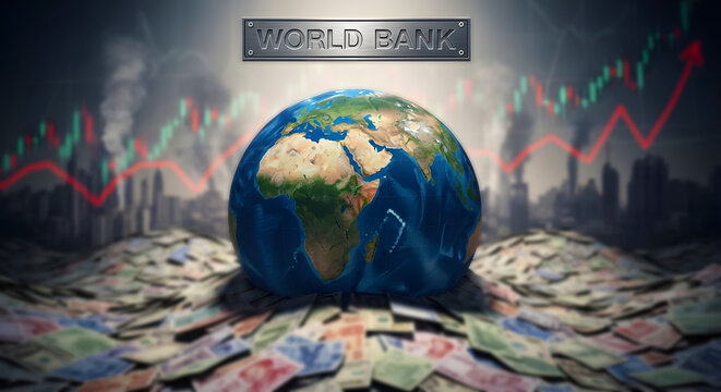 World Bank Global Economy Financial Market Analysis With Currency And Charts