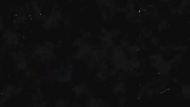 16mm Film Overlay with Hairline Scratches, Dust Texture and Vintage Film Grain