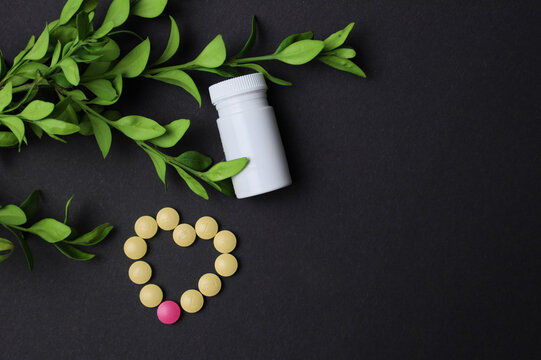 Women's health, treatment of women's diseases. Vaginal suppositories, pills blisters, tampon, awareness tape
