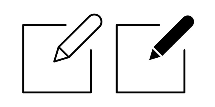 Edit Text Icon represents text editing, content modification, and document updates with an editable outline vector illustration.