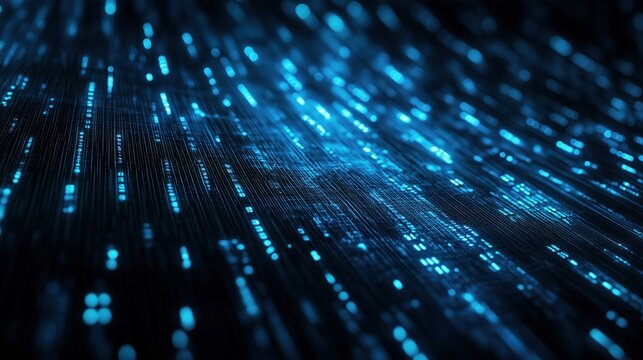 Dark blue abstract neutral glowing background for digital technology and medical science