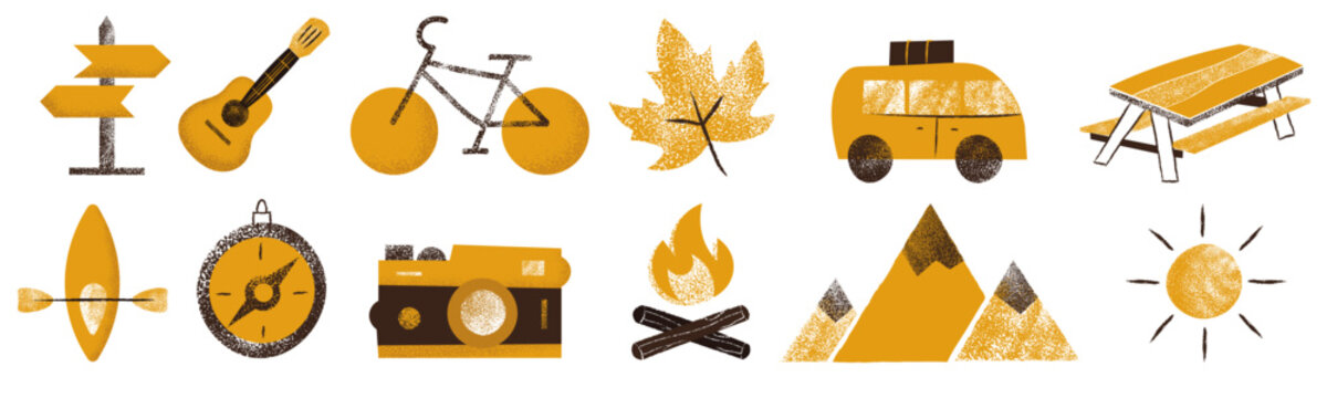 Rustic Camping SVG Collection
Cole&ccedil;&atilde;o SVG de Acampamento R&uacute;stico