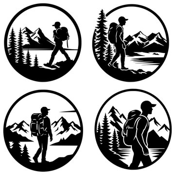 hiker icons