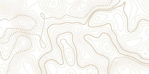 Topographic line contour map background, geographic grid map.Geographic line map with elevation assignments.Business concept. Vector illustration.  © AFROZAOPORNA