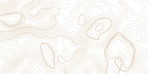 Topographic line contour map background, geographic grid map.Geographic line map with elevation assignments.Business concept. Vector illustration.  © AFROZAOPORNA