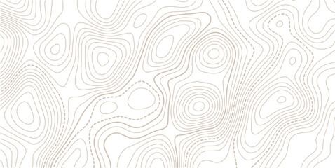 Geographic abstract pattern. The topo contour or wallpaper.Topography and geography map grid abstract backdrop.Vector banner. © MITA