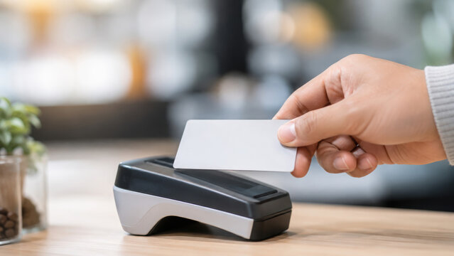 Money management tips for contactless payment using card reader device in modern retail environment