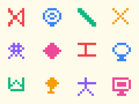 Animation Rigging Pipeline Pixel Art Icons, Premium Bestseller Motion Pack 2027