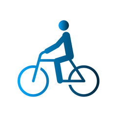 Obraz premium Bicycle icon design template