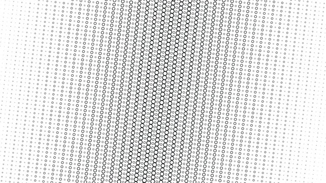 Abstract Binary Code Background with Digital Data Pattern in Monochrome