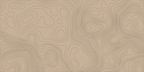 Topographic map background with seamless contour lines on a textured kraft paper background for organic vector design. Elegant, flowing contour lines on a warm, textured kraft paper canvas. © Creative Arts