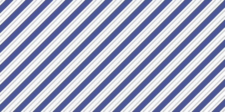 Bold navy blue and white diagonal parallel lines. Classic nautical seamless pattern for masculine summer shirts and yacht club stationery items.