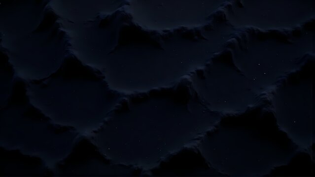 Black volcanic sand texture background with granular surface