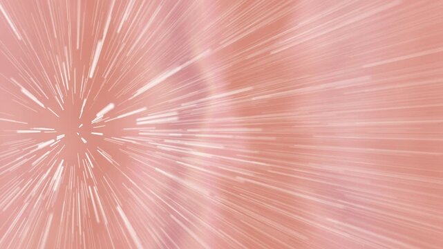 Abstract rose gold radial light streaks pattern suitable for backgrounds, website design, digital art, fashion prints, and product packaging.