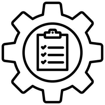 Logistics Management Icon vector for design and presentation