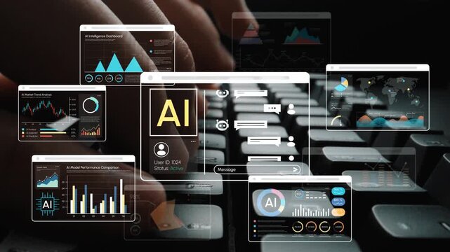 Dynamic Display of AI-Driven Analytics and Dashboard Interfaces with Data Visualizations and User Interaction Elements. Entropy.
