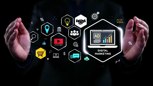 Online ads and digital marketing help brands grow. Content marketing builds engagement. Marketing tools boost ROI. Effective ads and marketing drive online business success. Elide