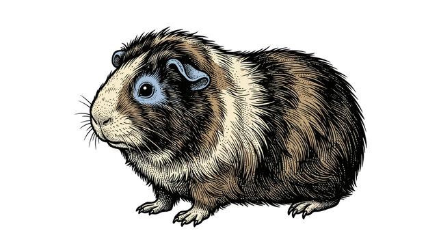 Cavy Guinea Pig Pet Rodent Mammal.
