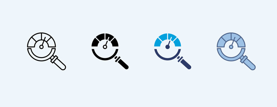 Performance Multiple Icon Illustration Vector