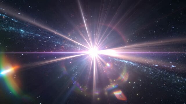 Spectacular Starburst in the Galaxy Featuring Stunning Nebula and Celestial Energy