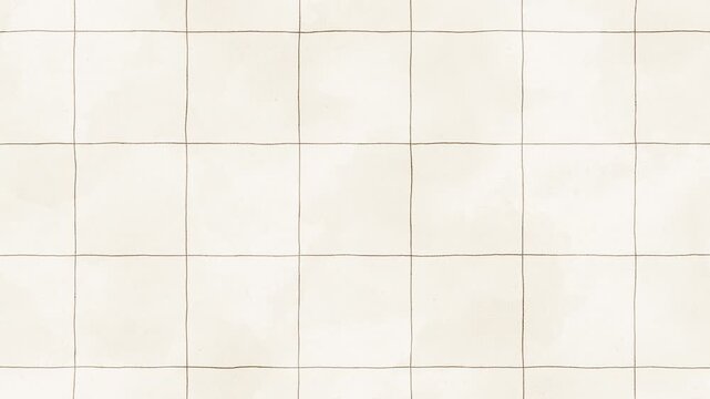 Natural ivory windowpane check pattern 30 seconds seamless loop background
