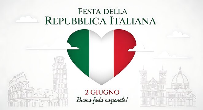 Italian Republic Day Celebration Festa.