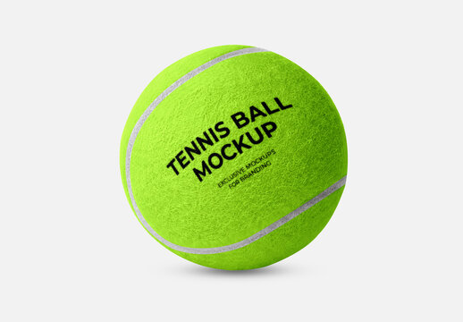 Tennis Ball Product Mockup