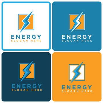 ENERGY LOGO IN THE FORM OF LIGHTNING