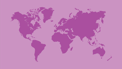 simple world map © nayab