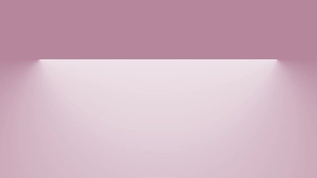 Light Expanding on Aesthetic Dusty Mauve Background, Seamless Loop