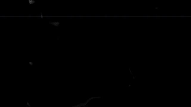 Old film tape defects 4k