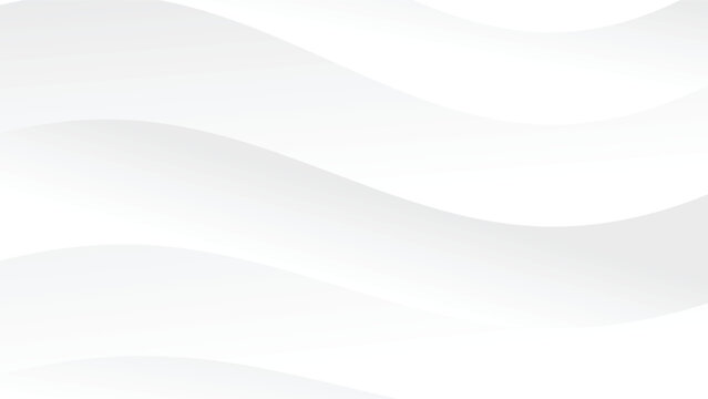abstract white background with wavy lines  