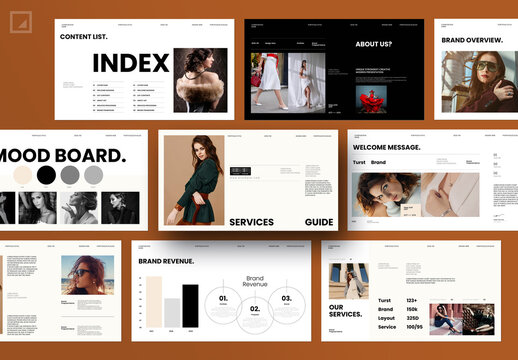 Services Guide Presentation Layout