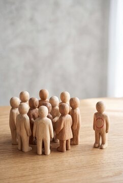 Social Exclusion and Workplace Discrimination Concept