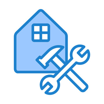 Renovation Icon - Blue Style