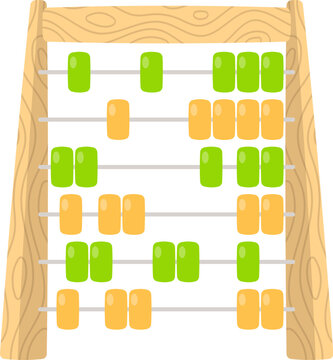 Classic Wooden Abacus for Mathematics Education