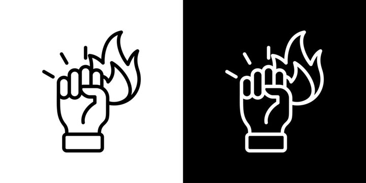 Courage Icon Set Multiple Style Collection