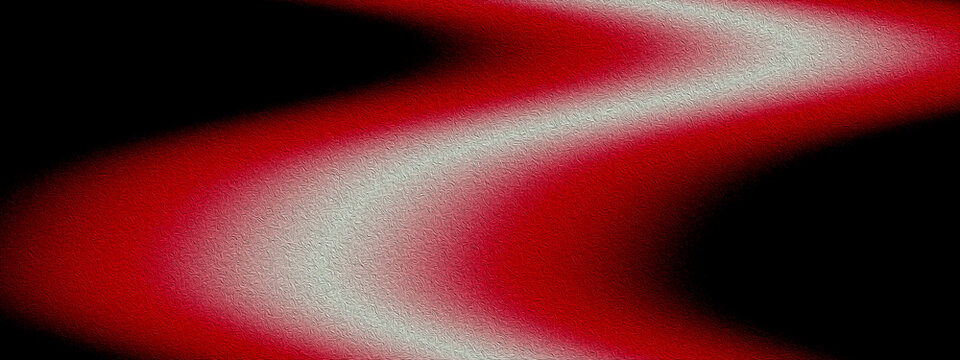Red and White Light Streaks on Black Background - Dynamic Abstract Motion Wide Banner Backdrop
